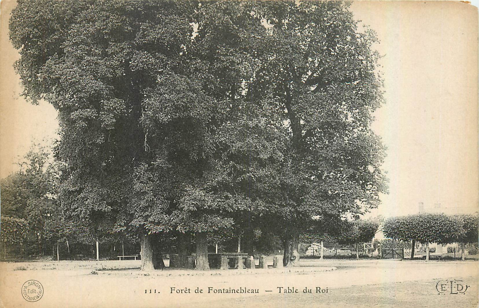 Forêt de Fontainebleau — Table du Roi — SIRON Éditeur, n° 111