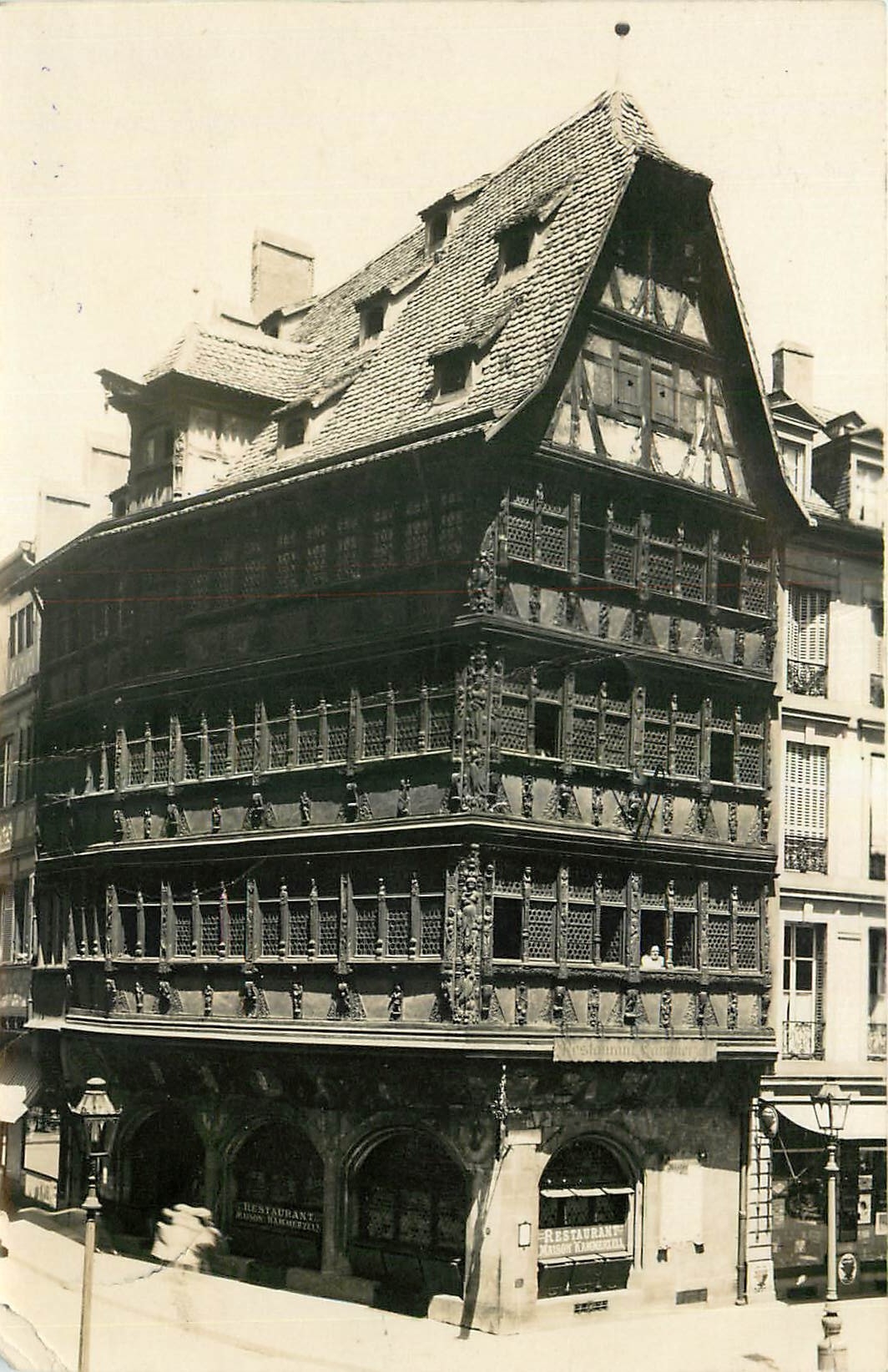 CPA Strasbourg Maison Kammerzell