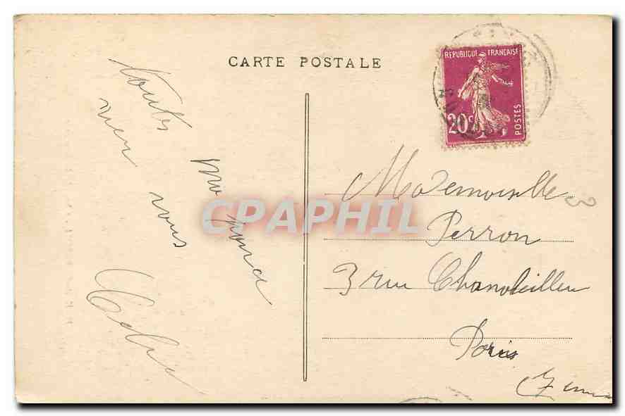 CPA N D de Capelou Chapelle du Souvenir  — Back
