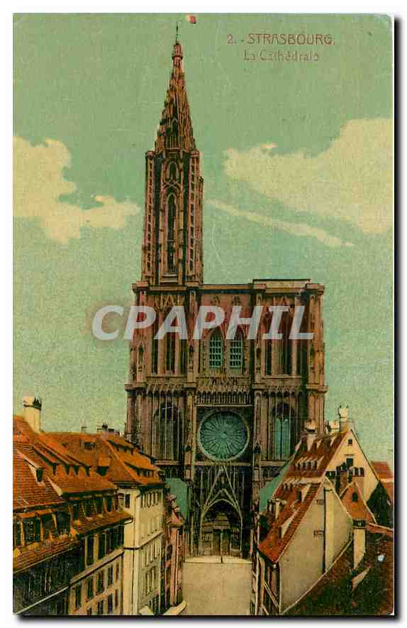 CPA Strasbourg La Cathedrale 