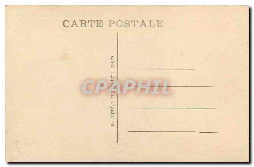 CPA Amboise I et L Le Chateau Logis du Roicommence par Charles  — Rückseite