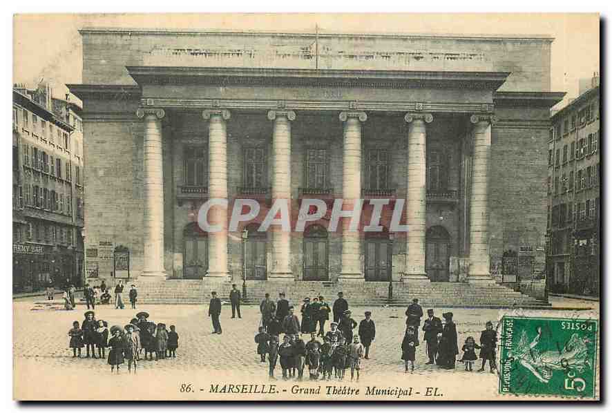 Marseille - Grand Théâtre Municipal - EL. - 86