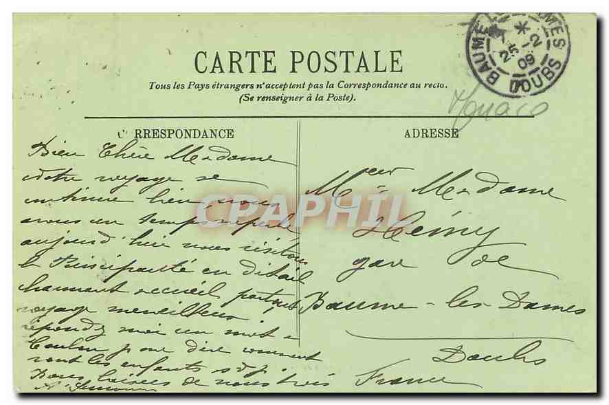 CPA Monte Carlo Le Casino et les Terrasses  — Rückseite
