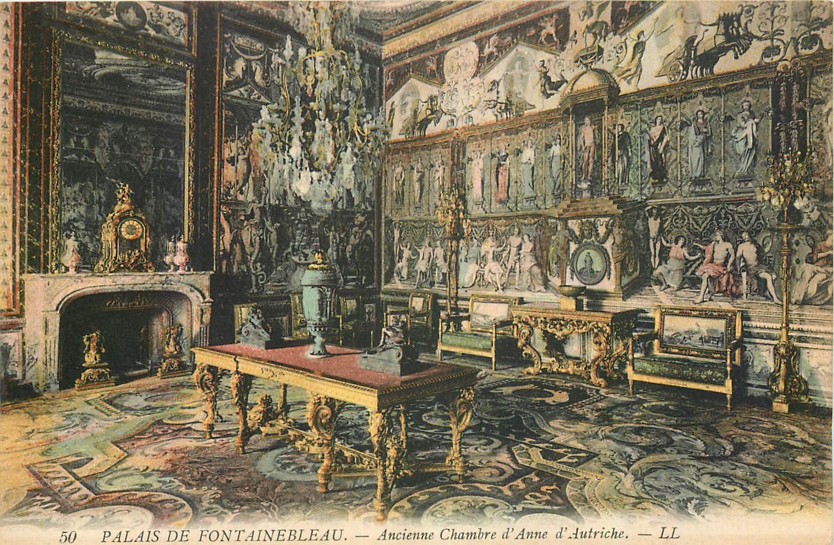 Fontainebleau Palace — Former Chamber of Anne of Austria — LL