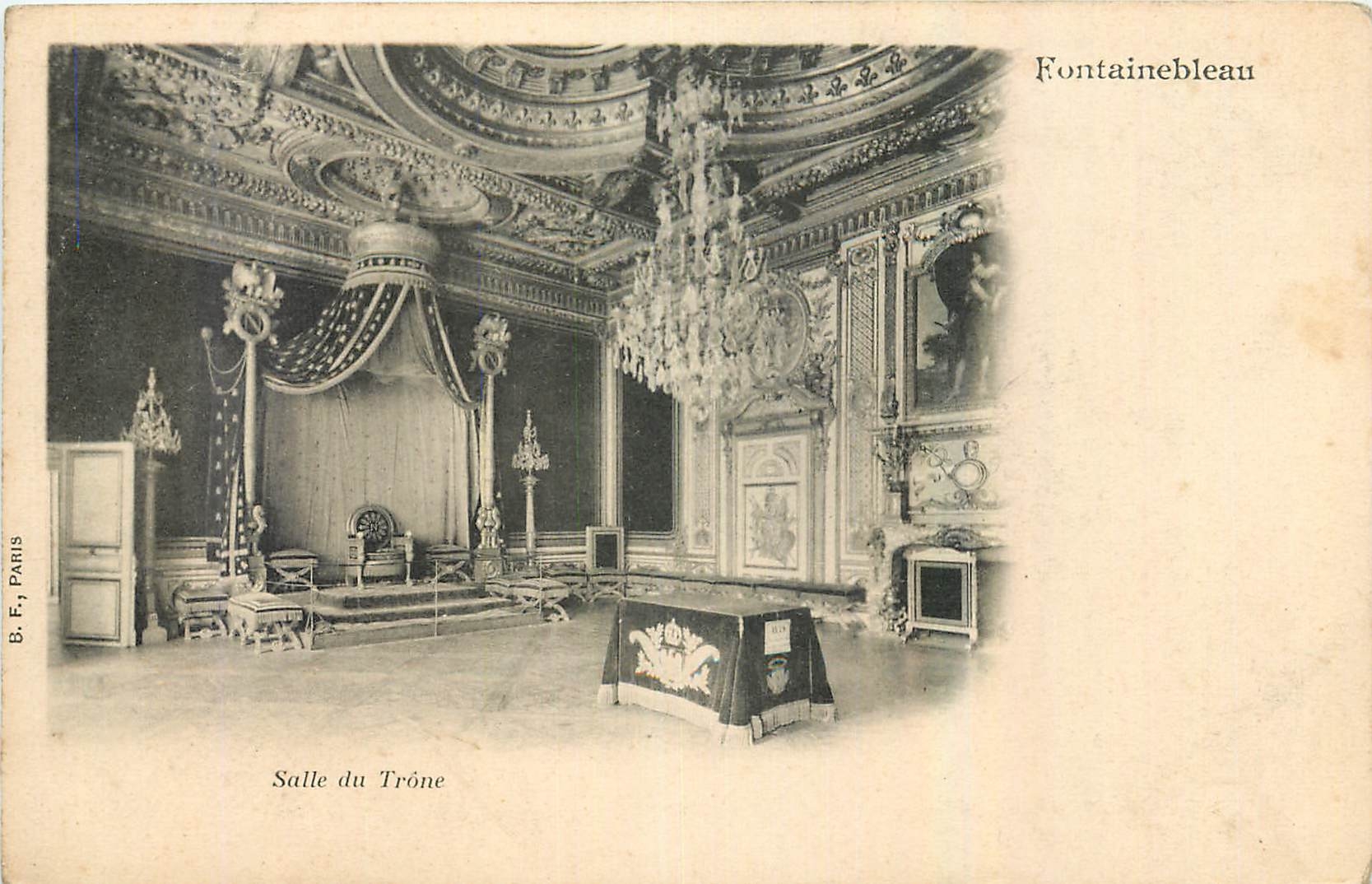Thronsaal — Schloss Fontainebleau — B. F., Paris