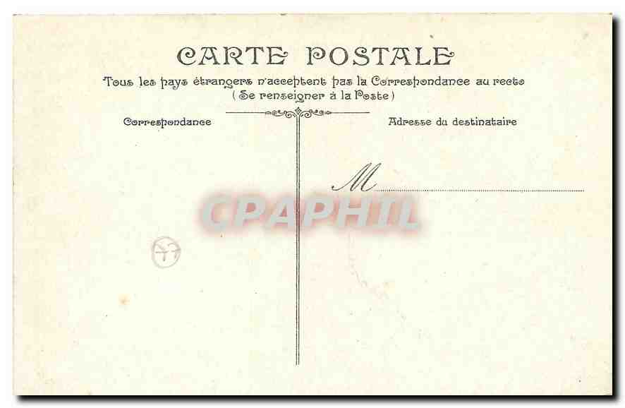 Fontainebleau, Salle des Trônes — Verlag AVIS, Nr. 18 — Rückseite