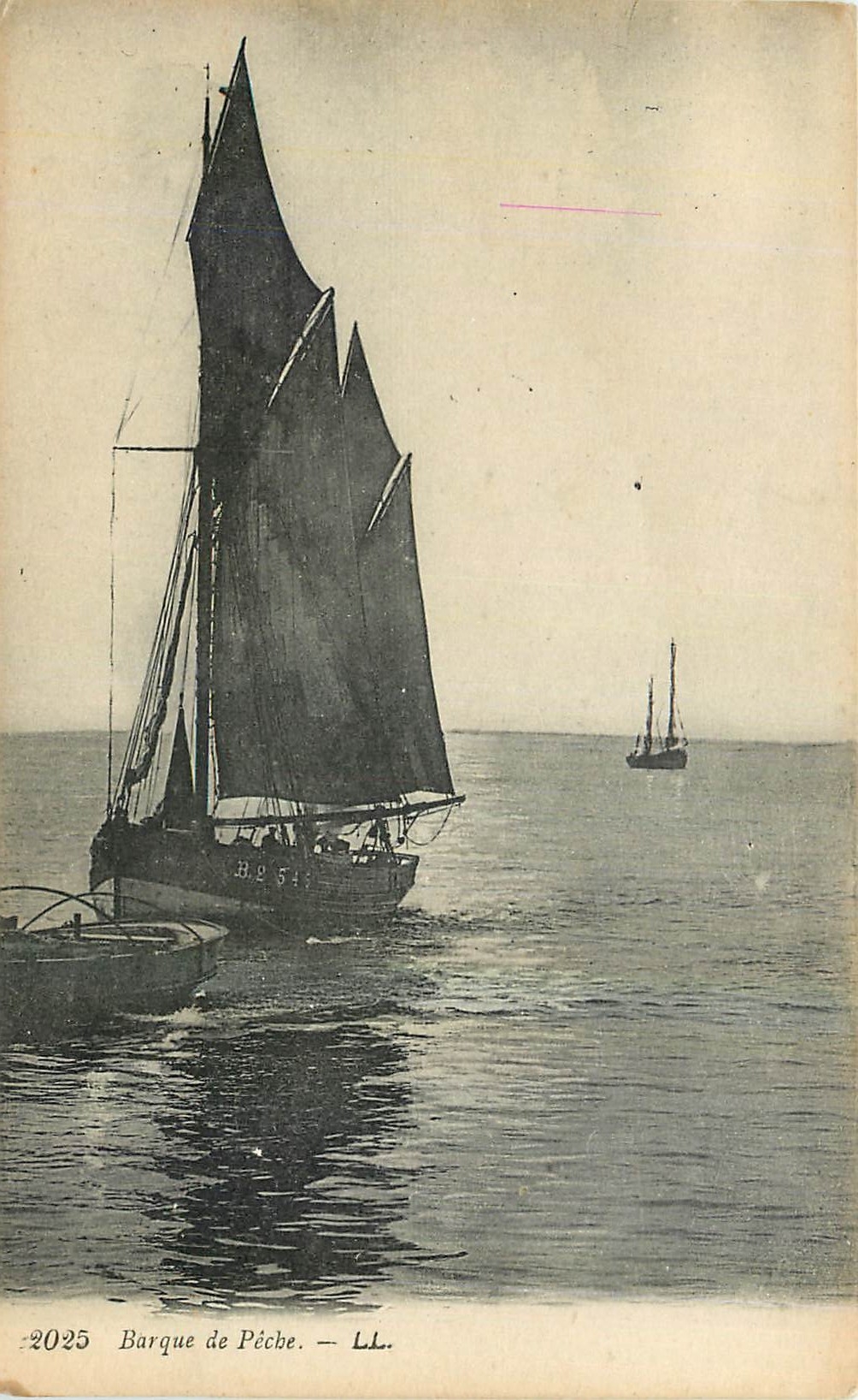 CPA Barque de Peche 