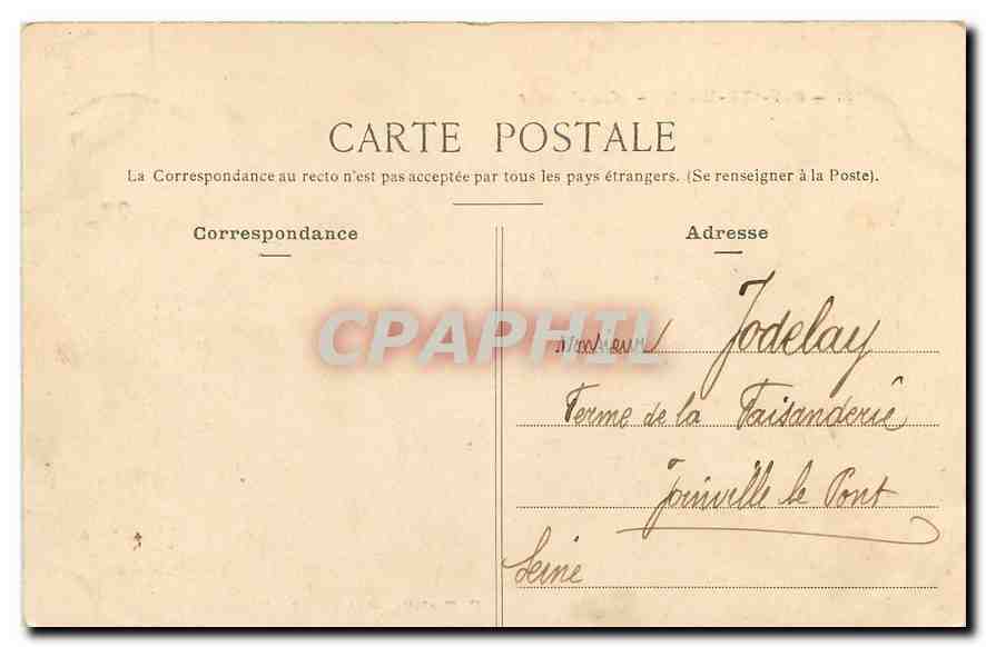 CPA Bry sur Marne l'Ile d'Amour — Back