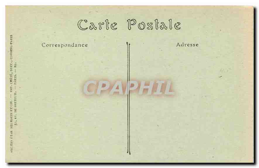 CPA Amboise Vue sur le Chateau  — Rückseite