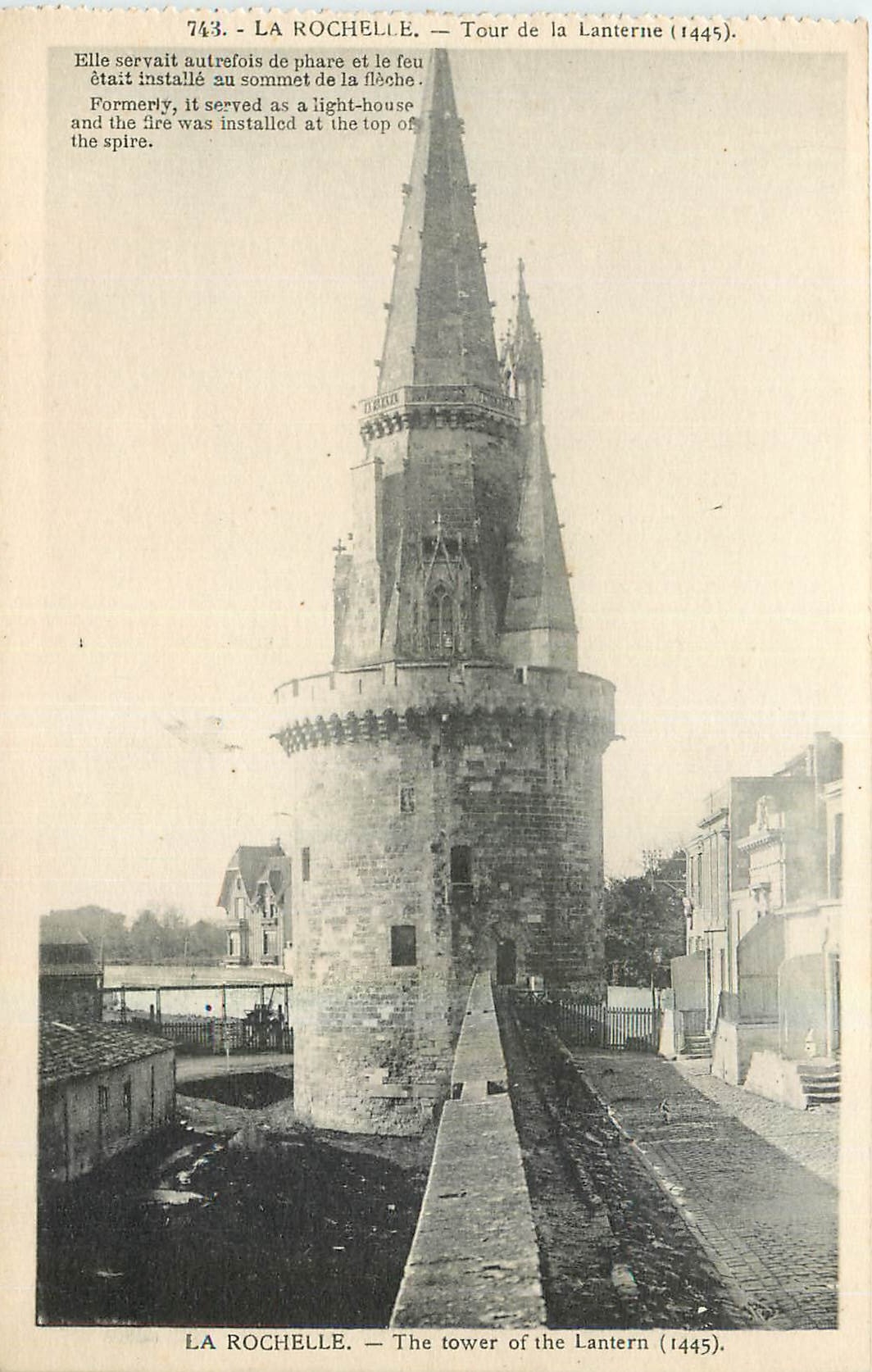 CPA La Rochelle Tour de la Lanterne 