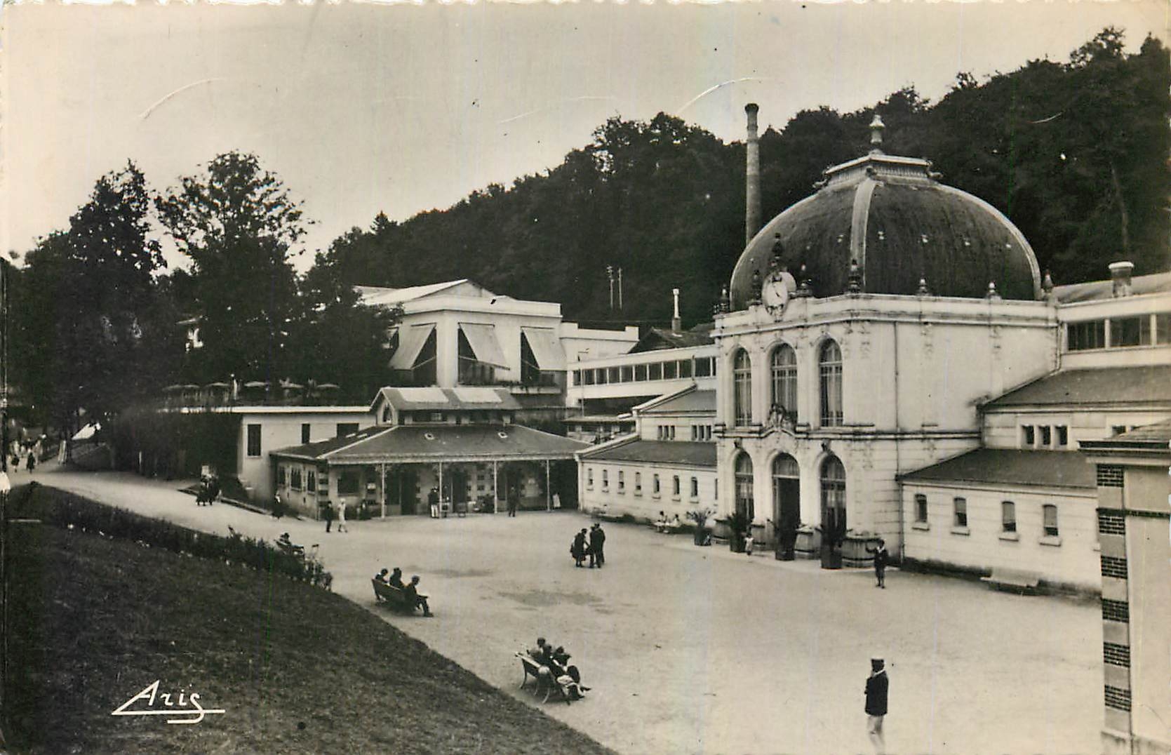 CPM Saint Honore les Bains Nievre l'Etablissement Thermal 