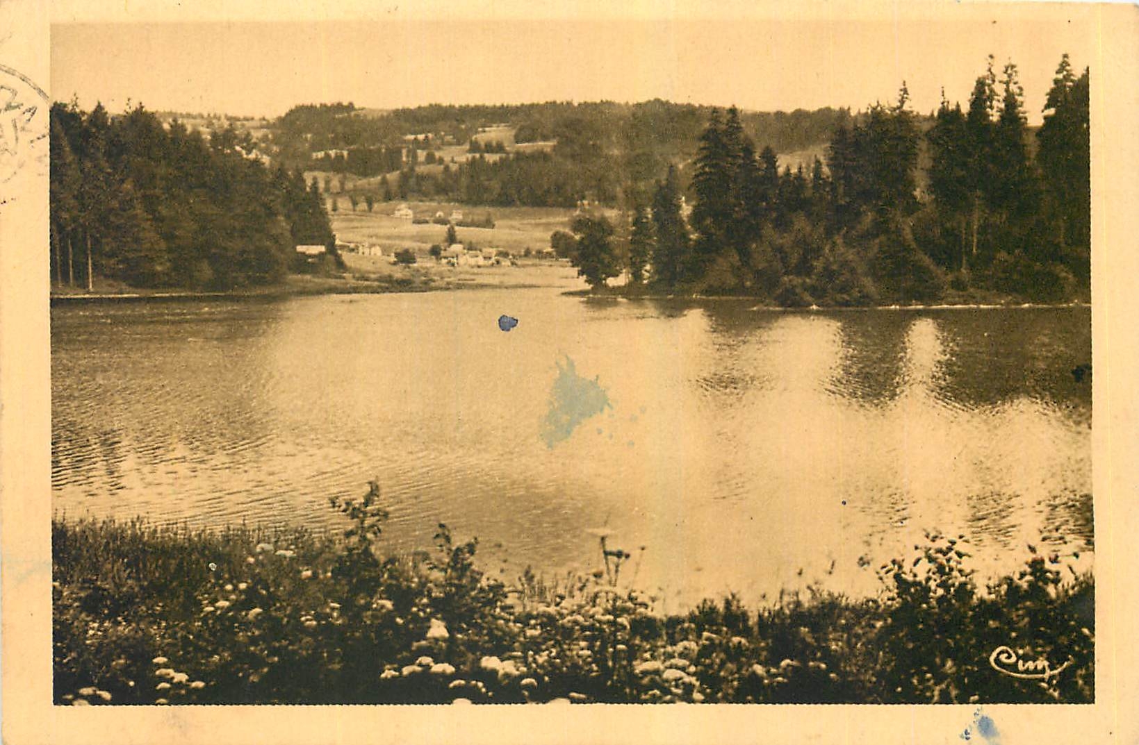 CPA Environs de Pontarlier Doubs Lac de Saint Point 