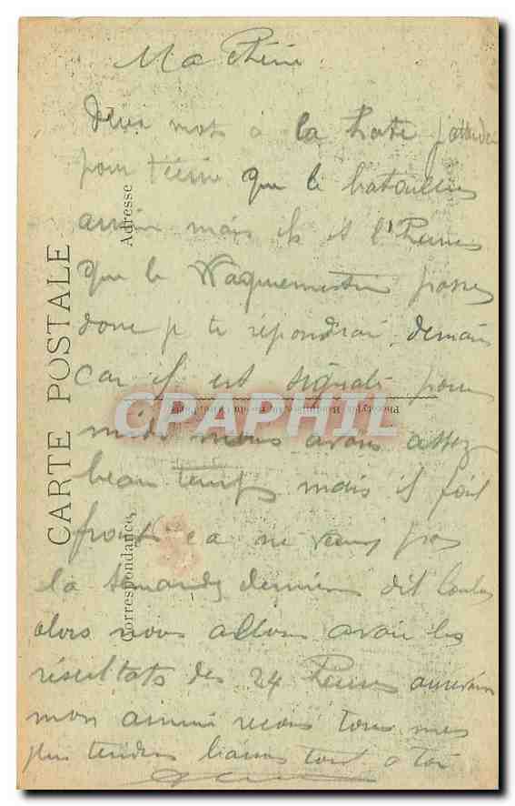 CPA La Grande Guerre 1914 1917 Bombardement de Verdun Le Pont de la Galvaude Militaria — Rückseite