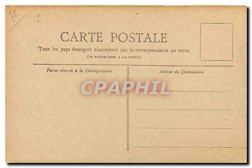 CPA Paris Le Bois de Boulogne Vue prise entre les lacs  — Rückseite