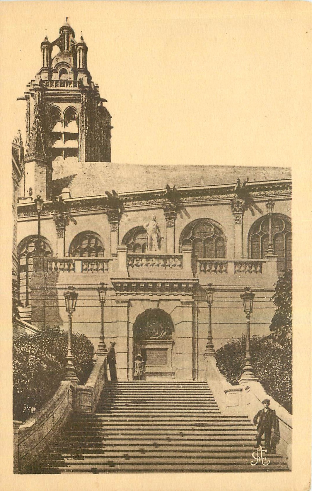 CPA Pontoise l'Eglise Saint Maclou 