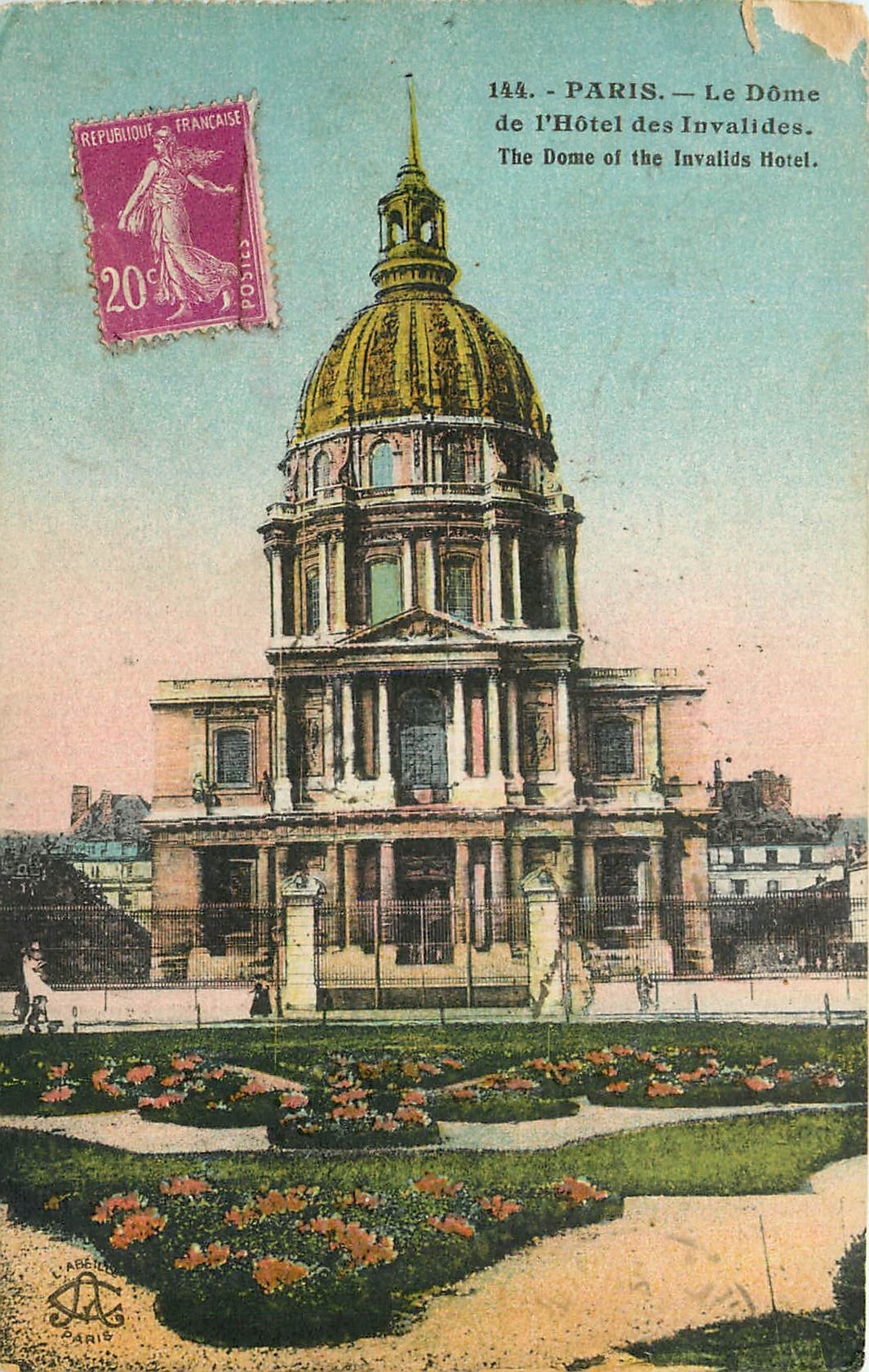 CPA Paris La Dome de l'Hotel des Invalides 
