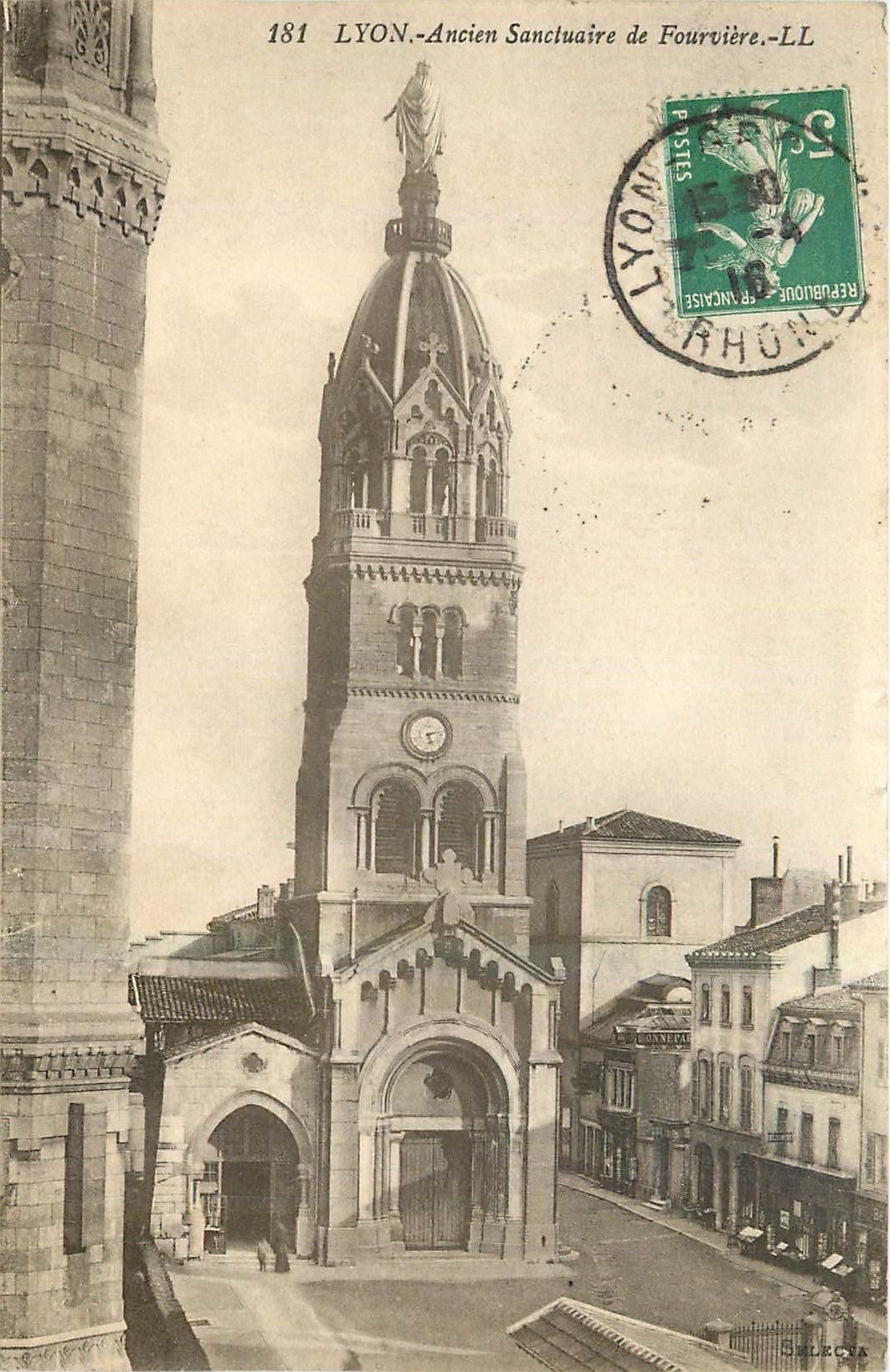 CPA Lyon Ancien Sanctuaire de Fourviere 