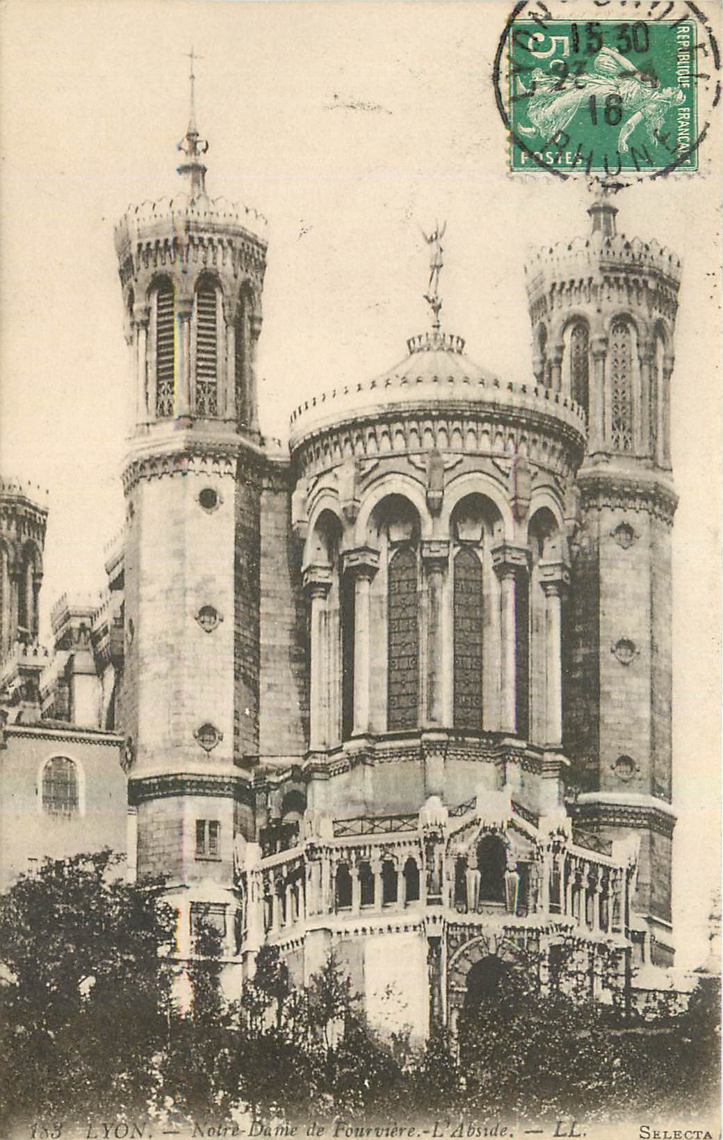 CPA Lyon Notre Dame de Fourviere l'Abside 