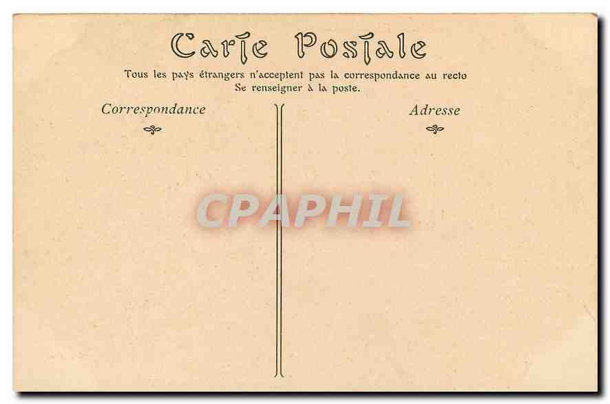 CPA Amboise Vue sur le Chateau  — Rückseite