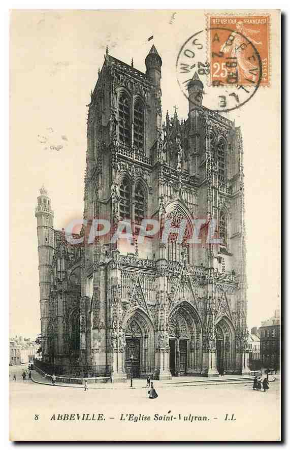 CPA Abbeville l'Eglise Saint Vultran 