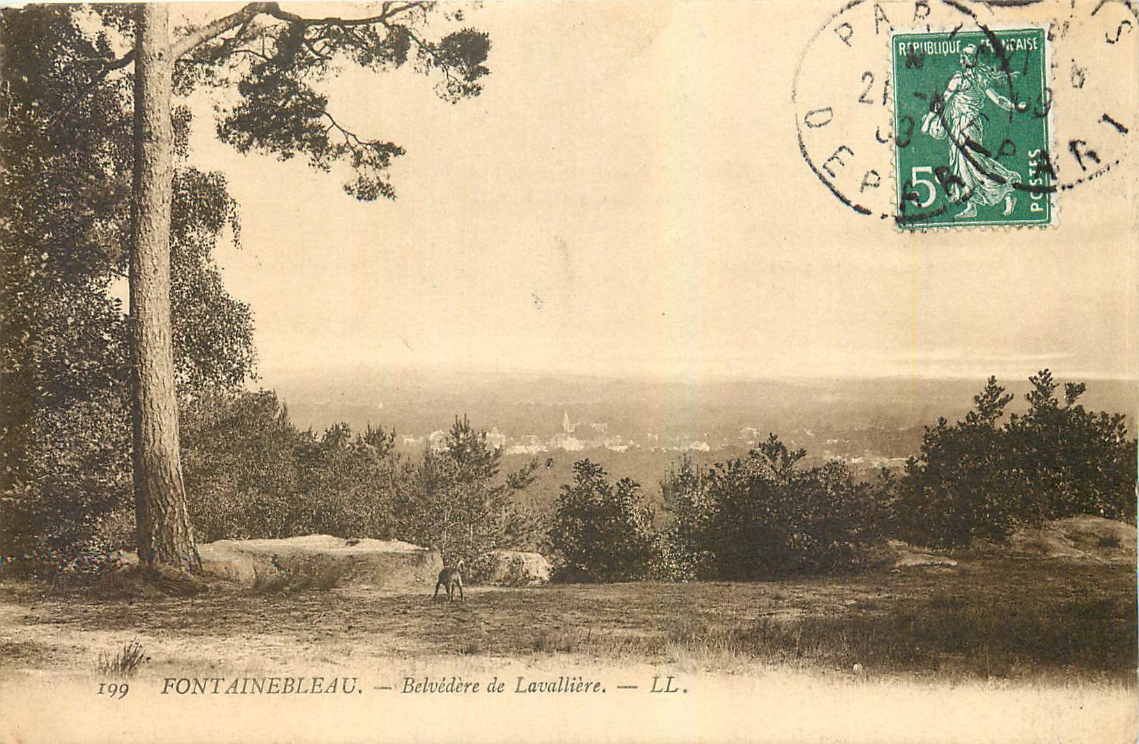CPA Fontainebleau Belvedere de Lavalliere 