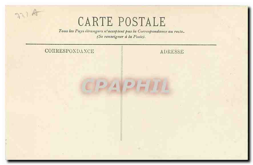 Fontainebleau — La Foresta — L'incrocio del Nid de l'Aigle — LL. — N° 149 — Verso