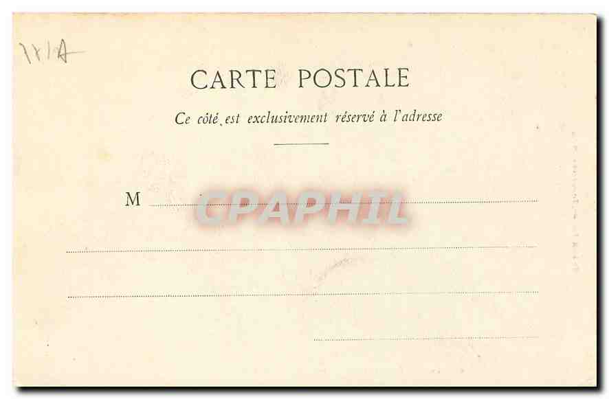 CPA Foret de Fontainebleau Calvaliere des Brigands  — Rückseite