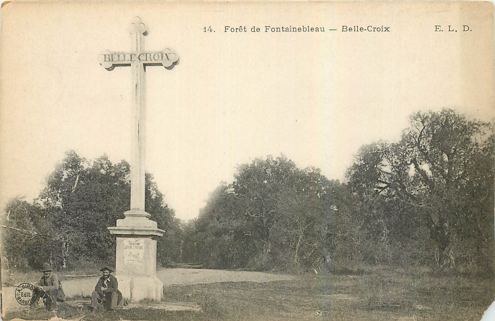 Foresta di Fontainebleau — Belle-Croix — E. L. D.
