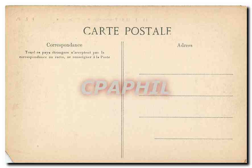 Foresta di Fontainebleau — Belle-Croix — E. L. D. — Verso