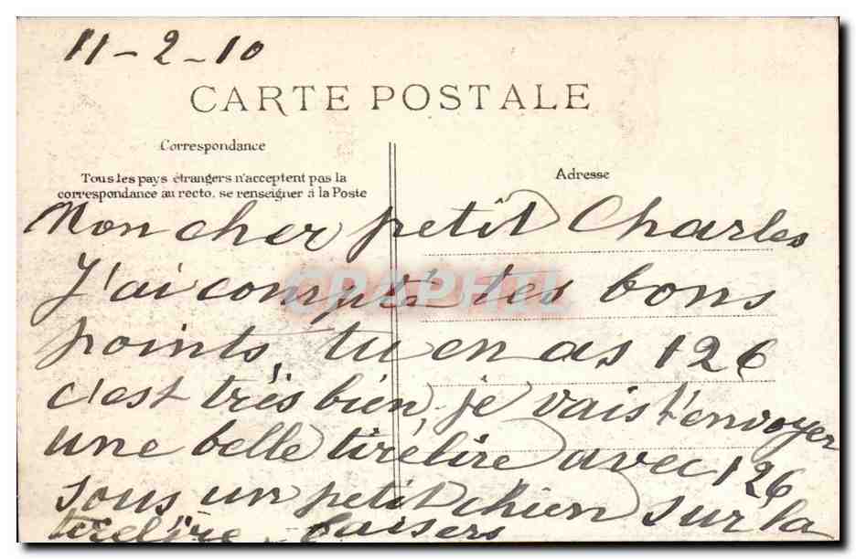 CPA Crue de la Seine Paris Vue prise de l'Alma — Rückseite