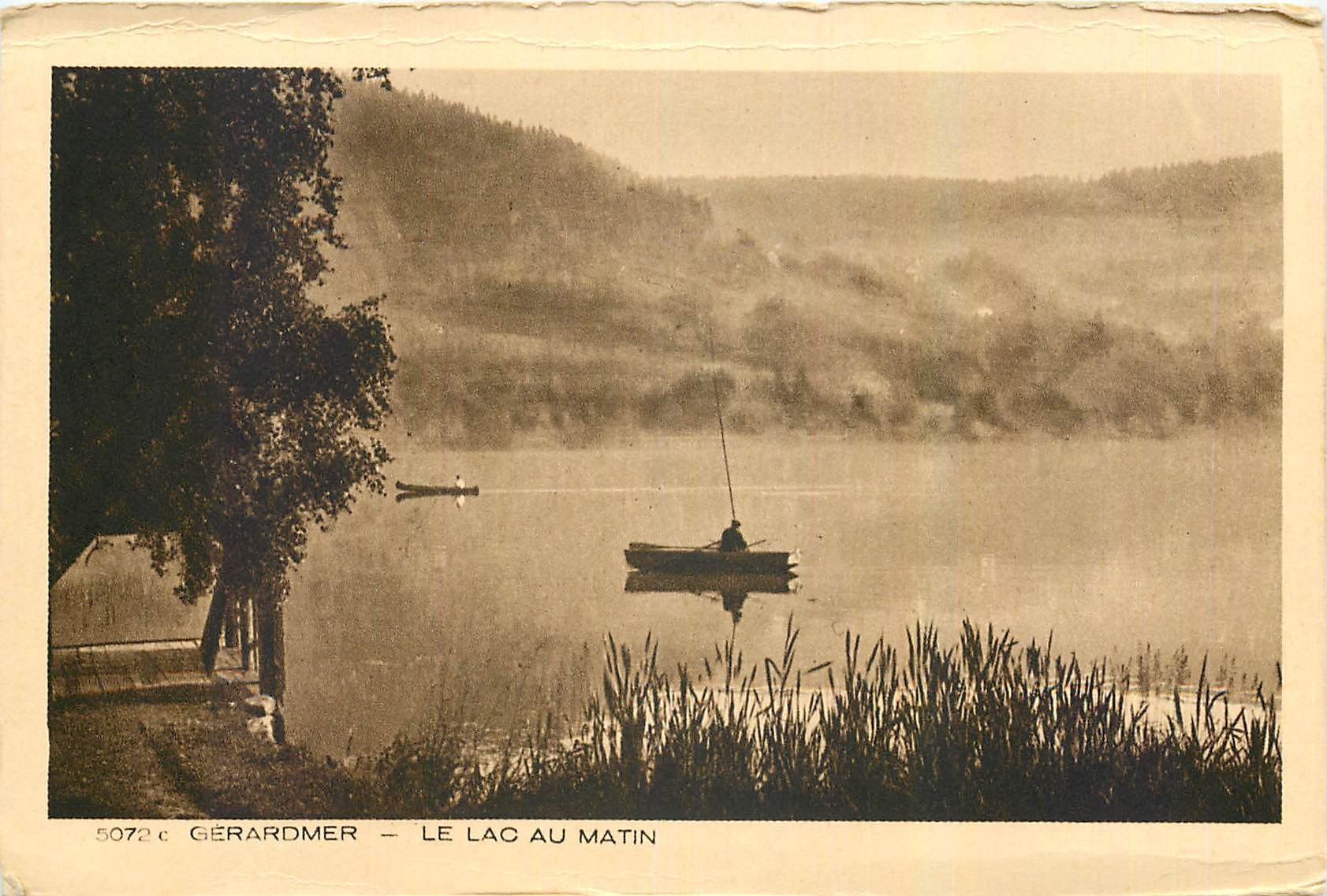 CPA Gerardmer le Lac au matin 