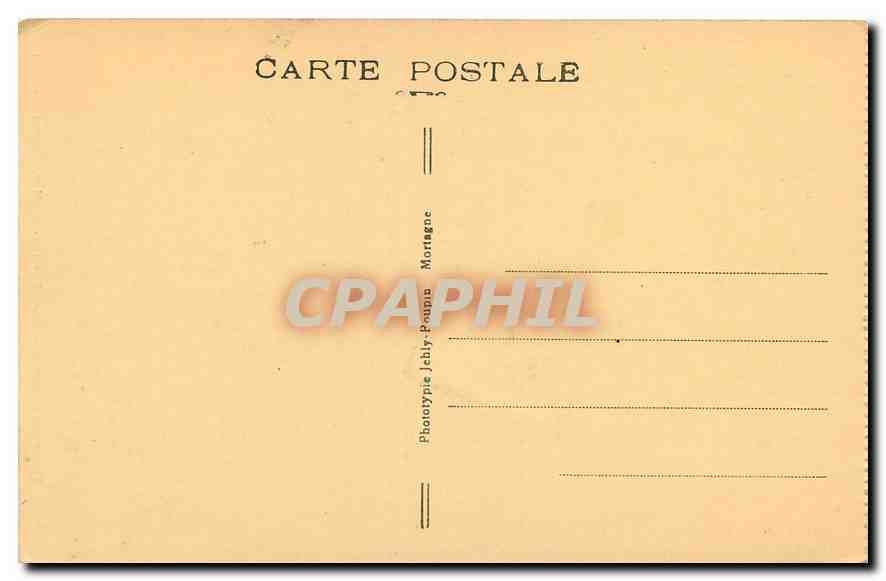 CPA Vouvant Vendee Portail de l'Eglise Mon historique classe  — Back