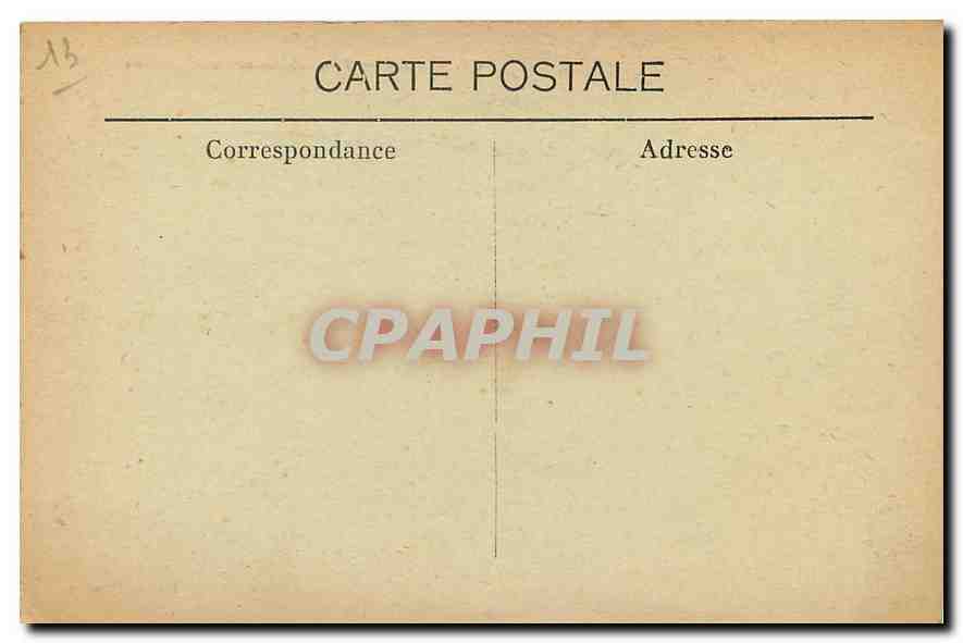 CPA Arles Vue interieure des Arenes  — Rückseite
