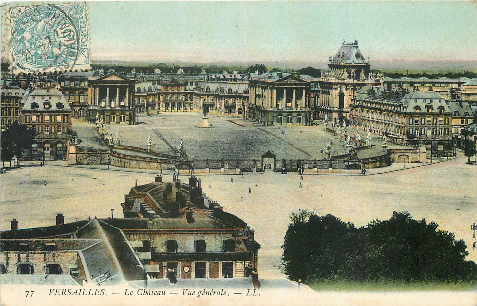 Versailles — Le Château — Vue générale — LL. — n°77