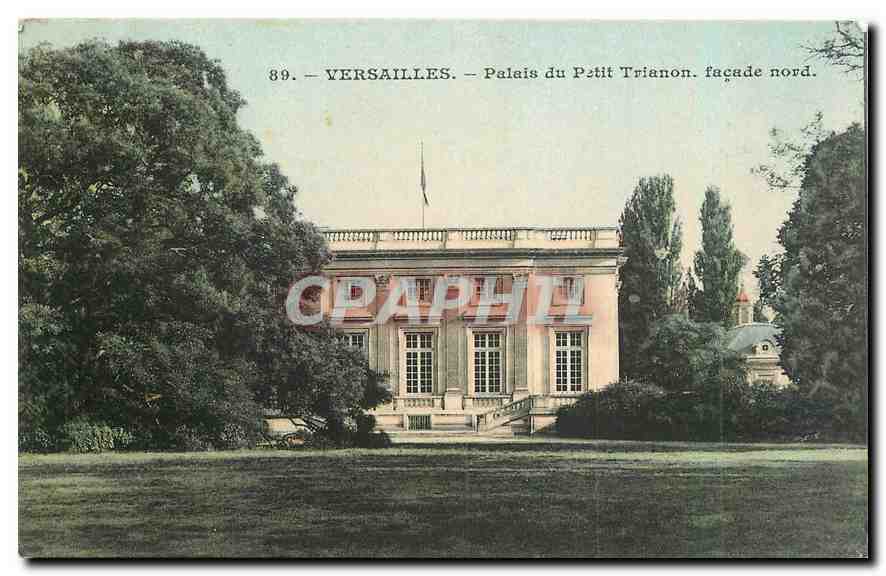 CPA Versailles Palais du Petit Trianon facade nord 
