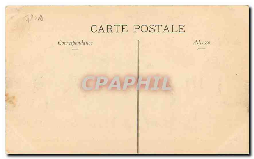 CPA Versailles Vue generale du Cote Nord du Palais Aile Nord La Chapelle Le Pavillon Gabriel  — Rückseite