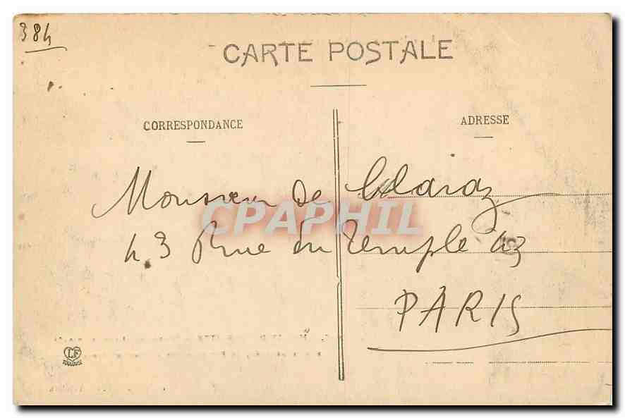 CPA Les Pyrenees Orientales  — Verso