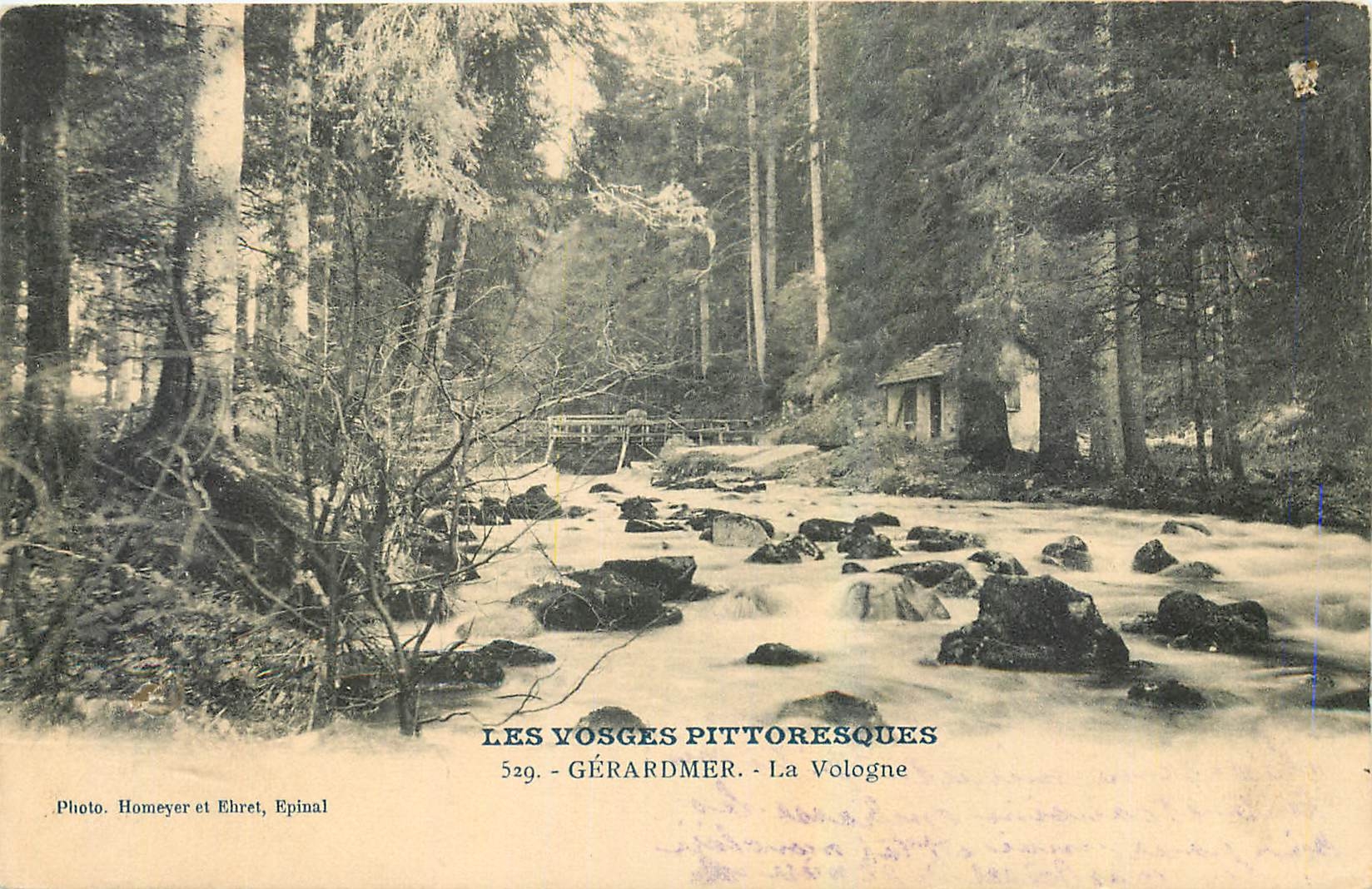 CPA Les Vosges Pittoresques Gerardmer La Vologne 