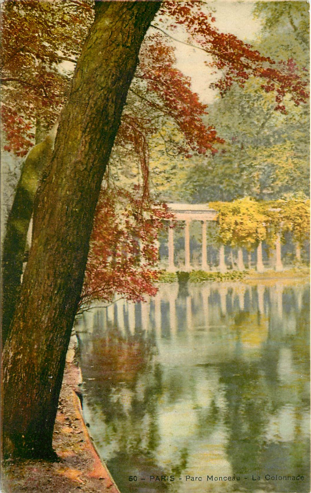 CPA Paris Parc Monceau La colonnade