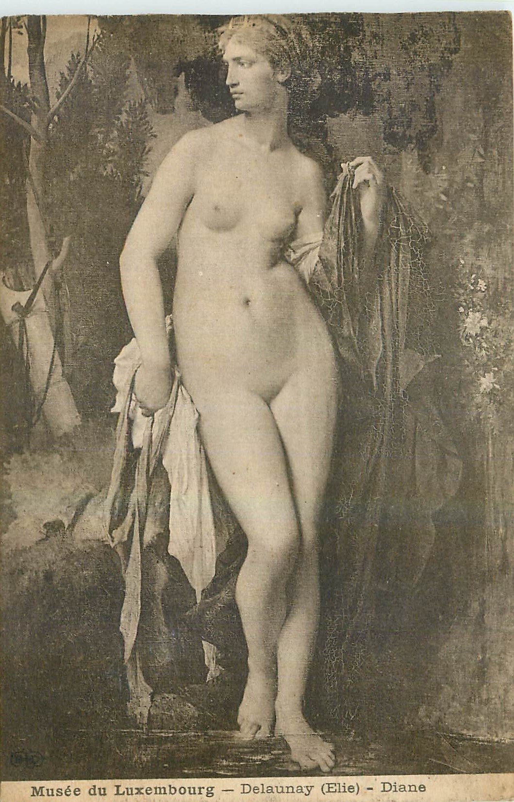 CPA Musee du Luxembourg Delaunay Elie Diana 