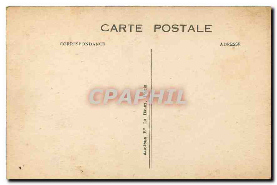 CPA Musee du Luxembourg Delaunay Elie Diana  — Verso