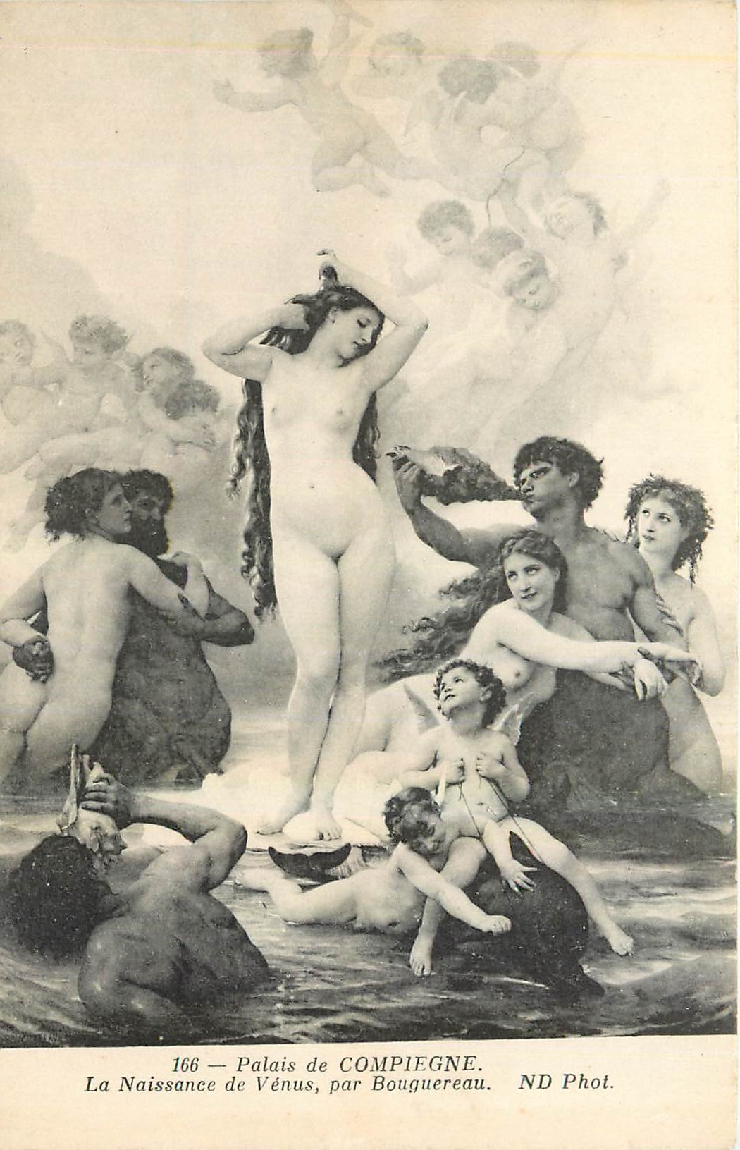 CPA Palais de Compiegne La Naissance de Venus par Bouguereau 