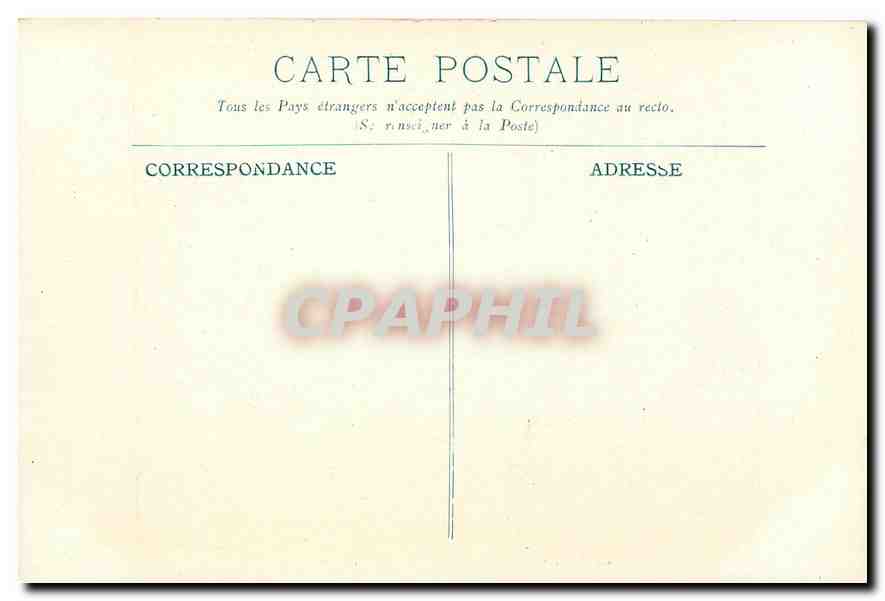 CPA Musee du Louvre Meissonier La Lecture d'une Lettre  — Verso