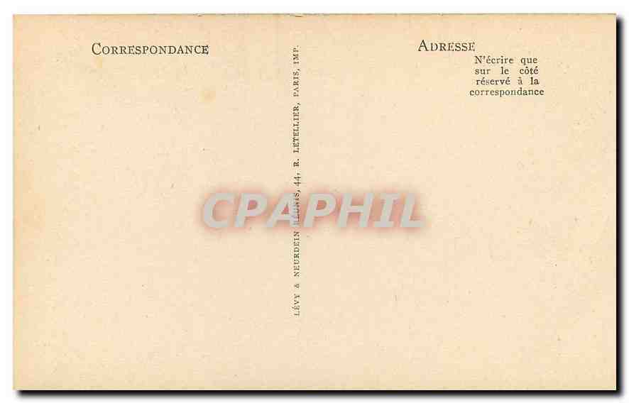 CPA Musee de Longchamp Simon Francois En Chemin pour l'abattoir  — Verso