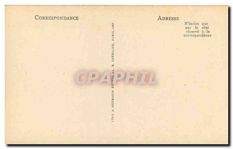 CPA Marseille Musee de Longchamp Guigou Paul Campagne d'Allauch  — Rückseite