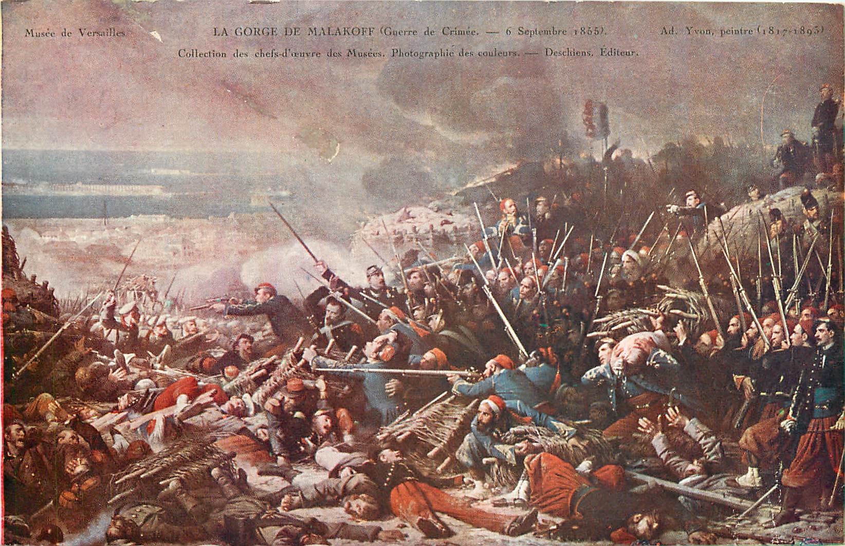 CPA Musee de Versailles La Gorge de Malakoff Guerre de Crimee