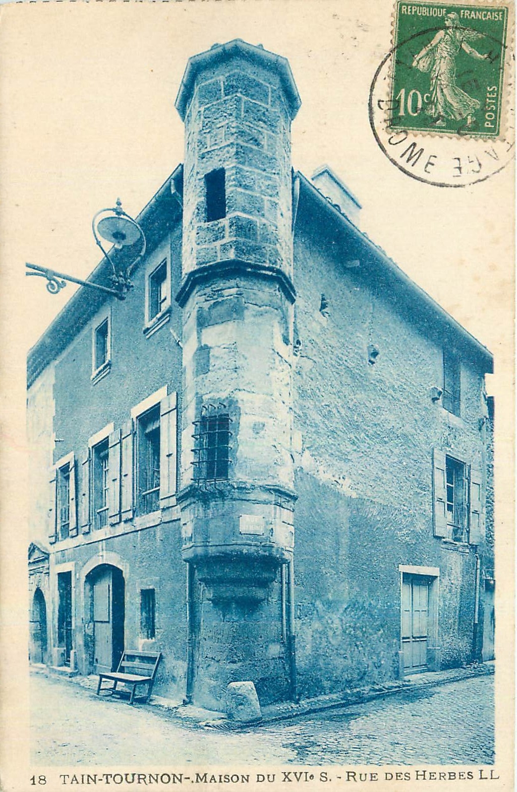 Tain-Tournon - Maison du XVIe siècle - Rue des Herbes