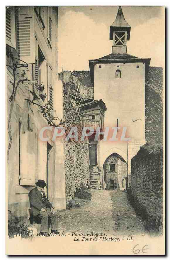 Pont-en-Royans - La Tour de l'Horloge — LL 66