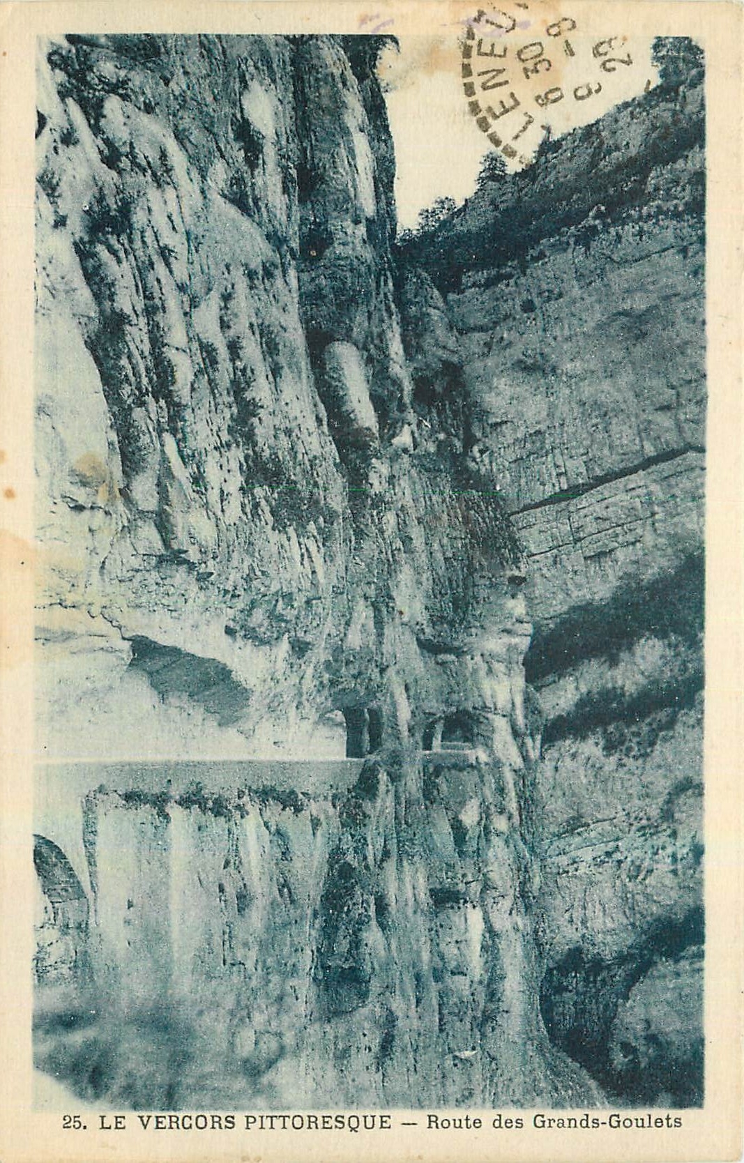 CPA Le Vercors Pittoresque Route des Grands Goulets 