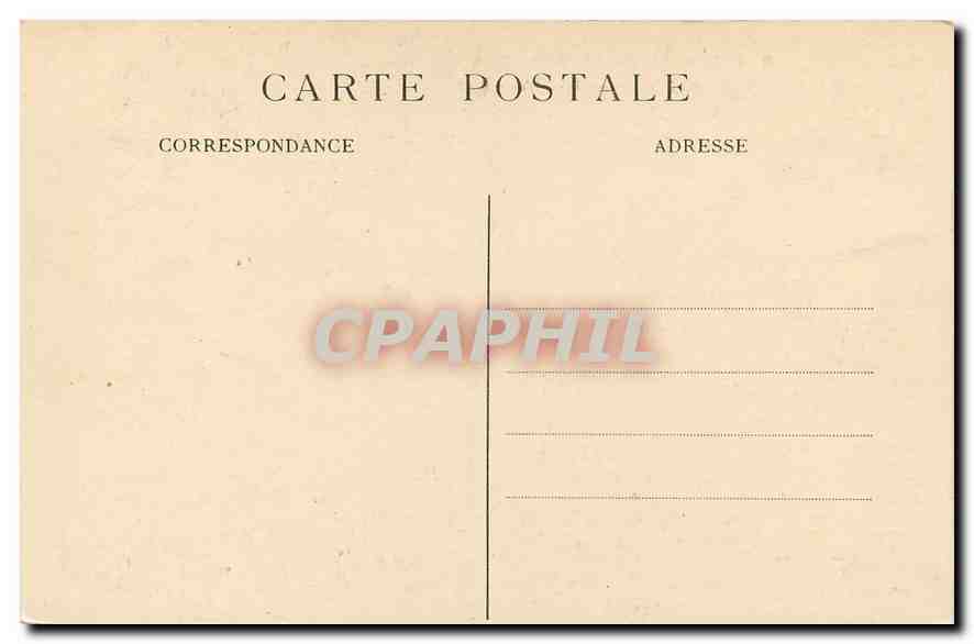 CPA Dauphine Le Vercors Les Gorges de la Bourne  — Rückseite